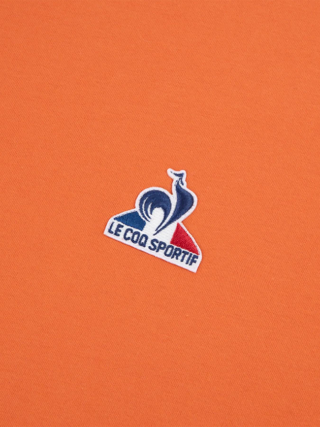 T-shirt à manches courtes n1 orange homme - Le Coq Sportif