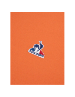 T-shirt à manches courtes n1 orange homme - Le Coq Sportif