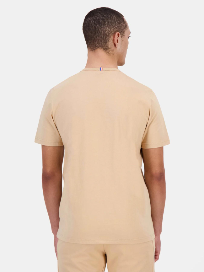 T-shirt à manches courtes n1 beige homme - Le Coq Sportif
