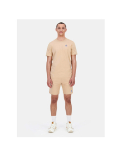 T-shirt à manches courtes n1 beige homme - Le Coq Sportif