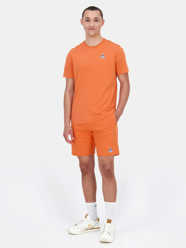 Short essential n2 orange homme - Le Coq Sportif