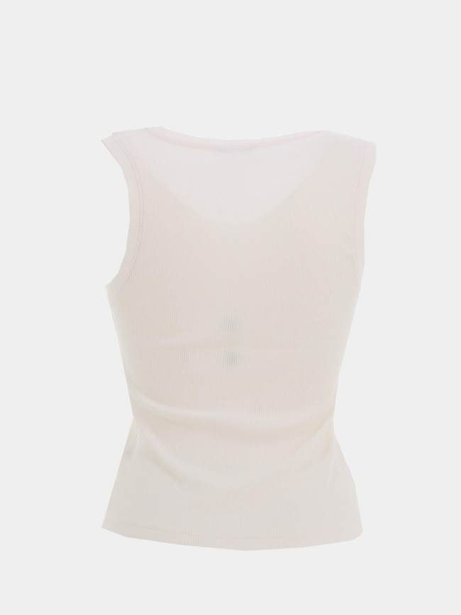 Débardeur ajusté à logo blanc femme - Tommy Jeans