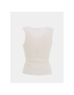 Débardeur ajusté à logo blanc femme - Tommy Jeans