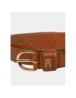 Ceinture en cuir effortless marron femme - Tommy Hilfiger