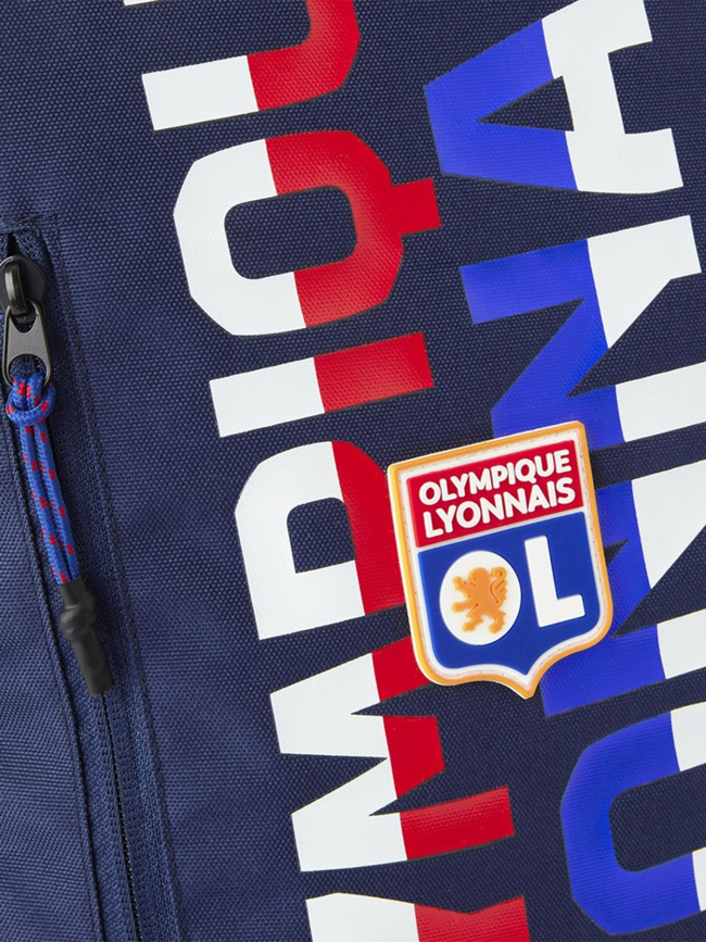 Sac à dos crew bleu marine enfant - Olympique Lyonnais
