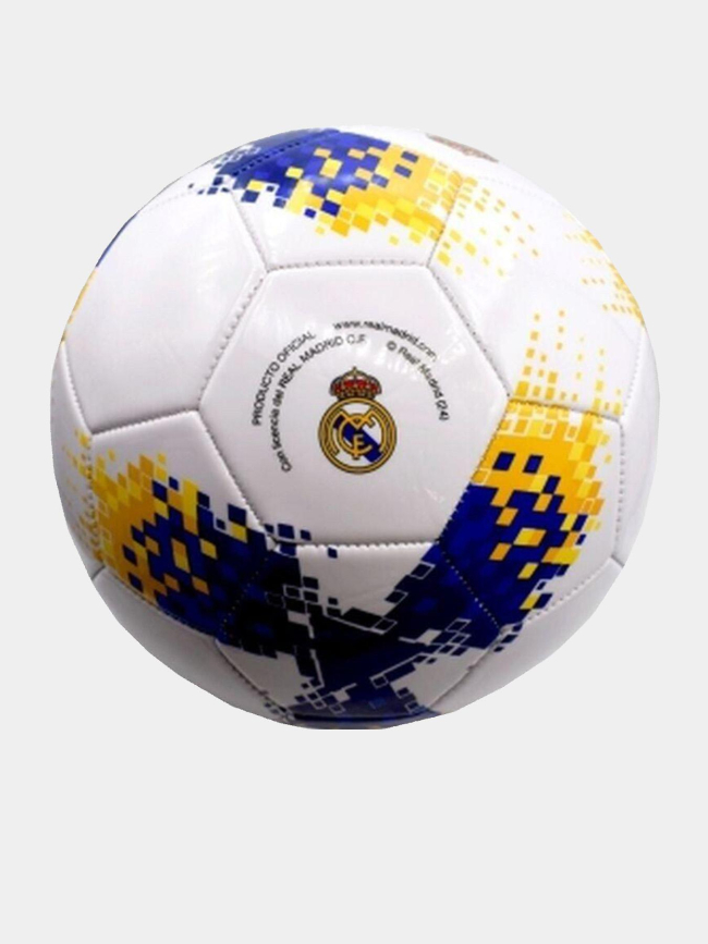 Ballon de football real madrid blanc t5 blanc - Holiprom