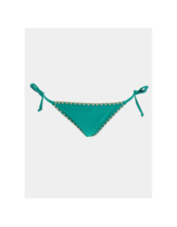 Maillot de bain 2 pièces lea uni vert fille - Lagon Bleu