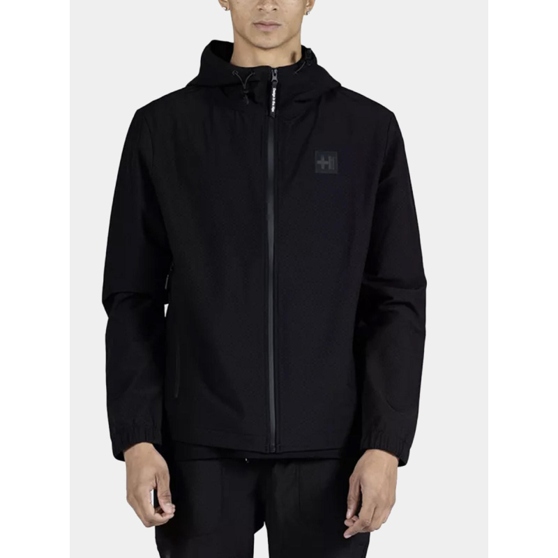 Veste à capuche jupiter noir homme - Helvetica