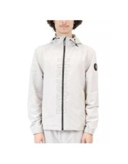 Veste à capuche bahia gris homme - Helvetica