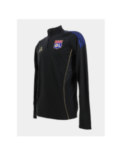 Sweat de football entrainement OL gris homme - Adidas