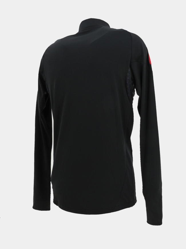 Sweat de football entrainement OL gris homme - Adidas