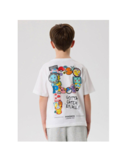 T-shirt à manches courtes nkmjeno pokémon blanc enfant - Name It
