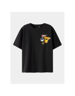 T-shirt à manches courtes nkmjeno pokemon noir enfant - Name It