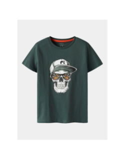 T-shirt à manches courtes nkmlorne kaki garçon - Name It