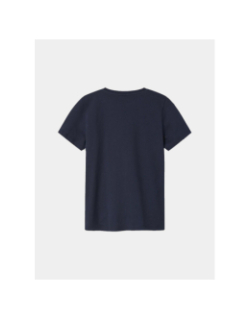 T-shirt à manches courtes nkmlorne bleu marine garçon - Name It