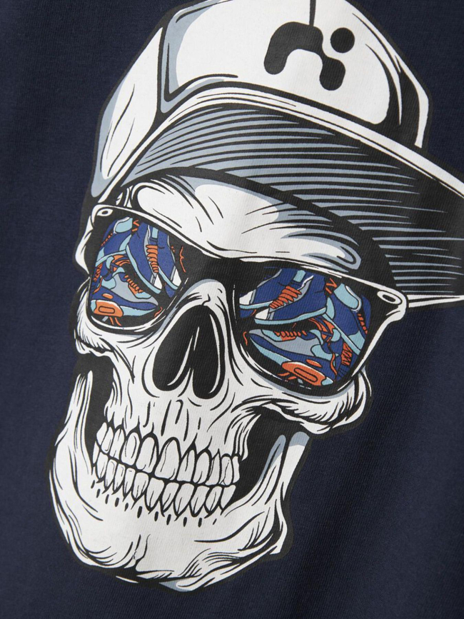 T-shirt à manches courtes nkmlorne bleu marine garçon - Name It