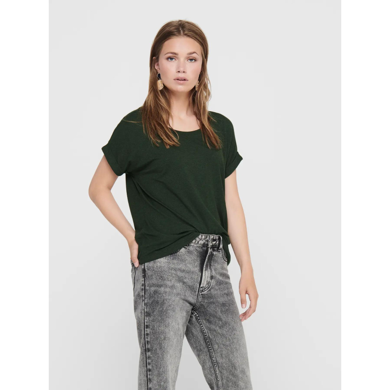 T-shirt ample moster kaki femme - Only