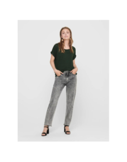 T-shirt ample moster kaki femme - Only