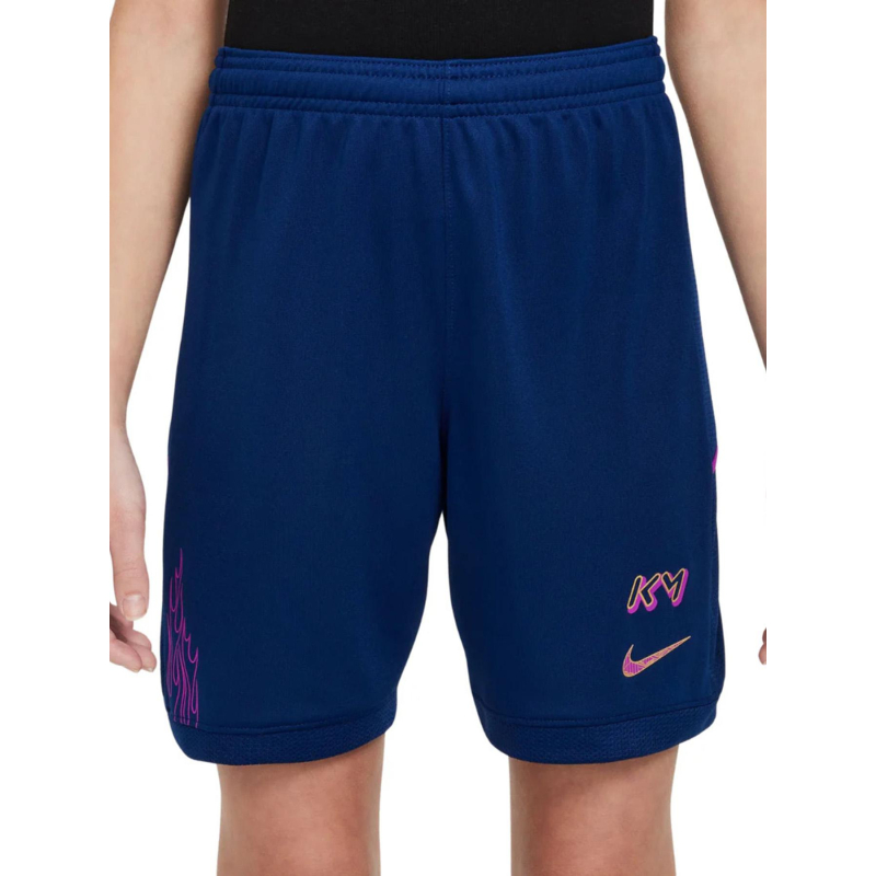 Short de football academy kylian mbappé bleu enfant - Nike