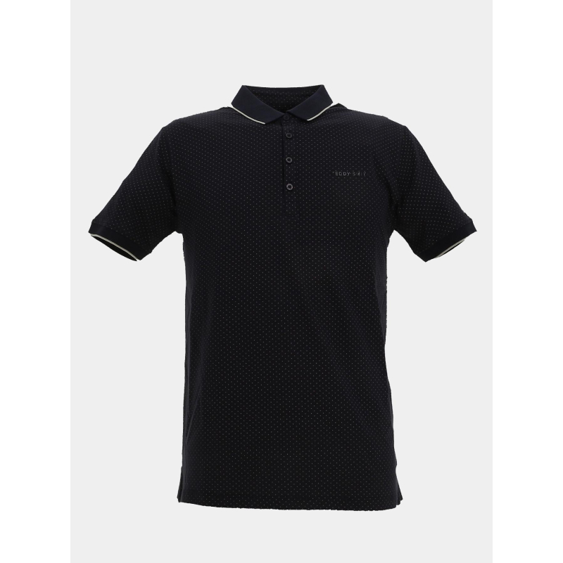 Polo imprimé pasy 2 bleu marine homme - Teddy Smith
