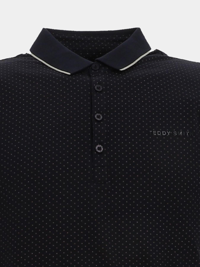 Polo imprimé pasy 2 bleu marine homme - Teddy Smith