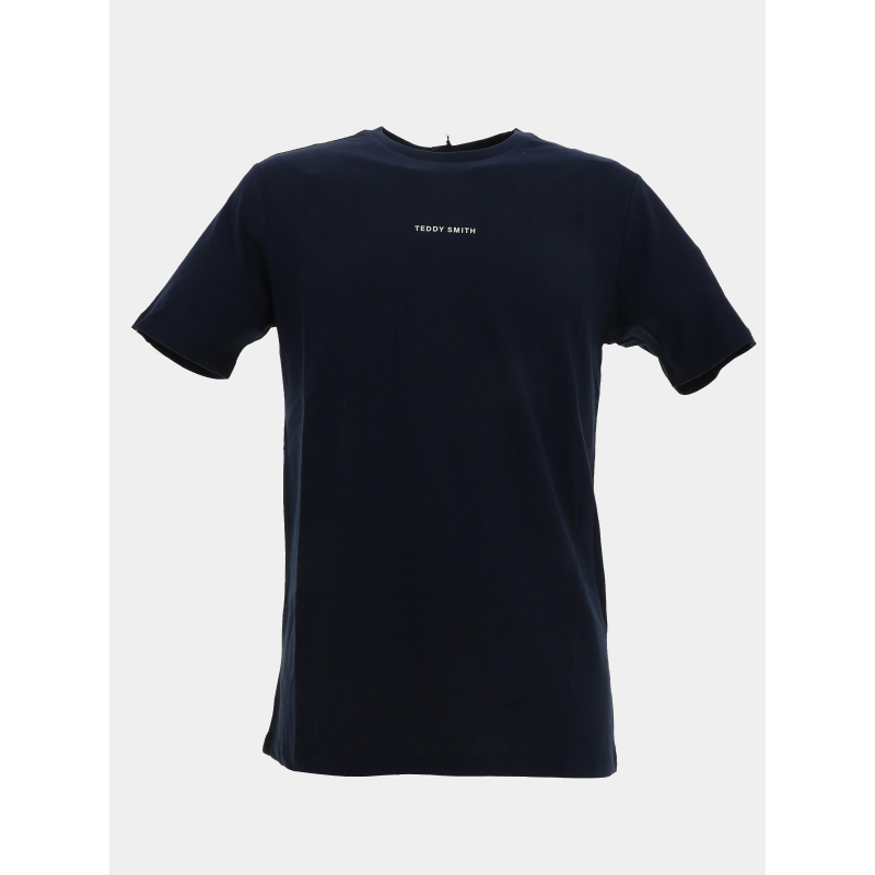 T-shirt soy 2 bleu marine homme - Teddy Smith