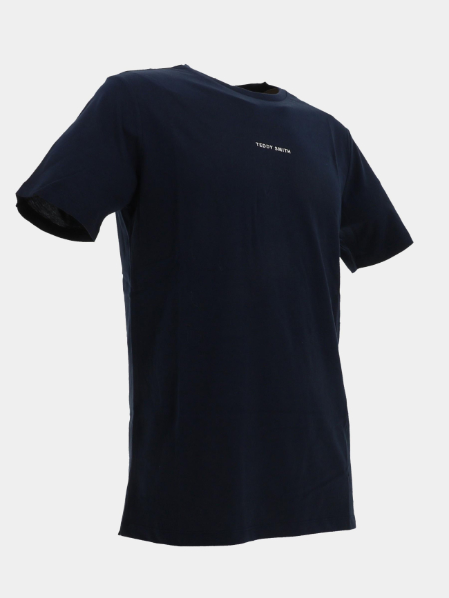 T-shirt soy 2 bleu marine homme - Teddy Smith