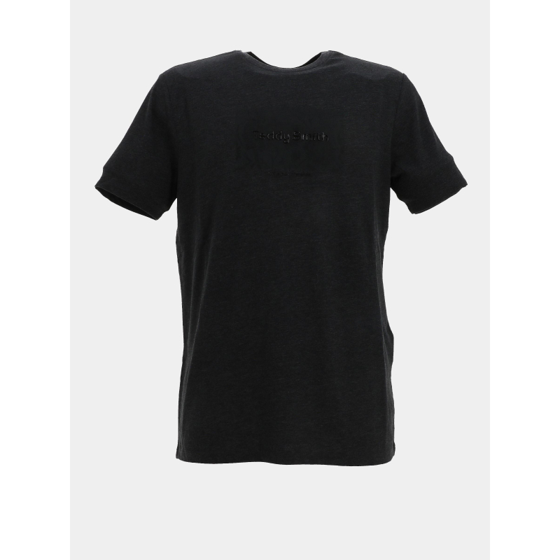 T-shirt ares noir chiné homme - Teddy Smith