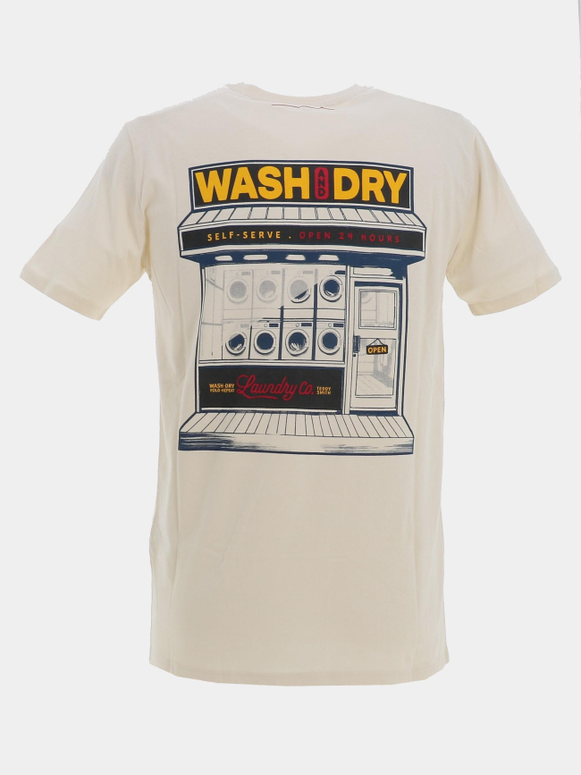 T-shirt laundry beige homme - Teddy Smith