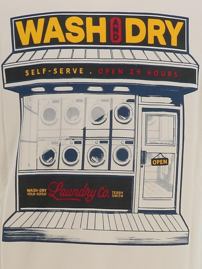 T-shirt laundry beige homme - Teddy Smith