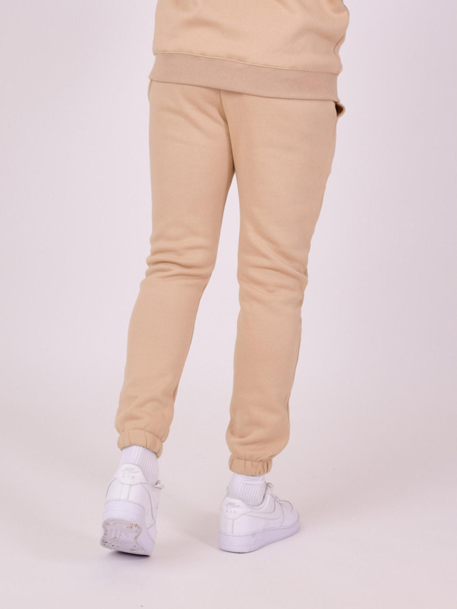 Pantalon jogging logo signature beige adulte - Project X Paris