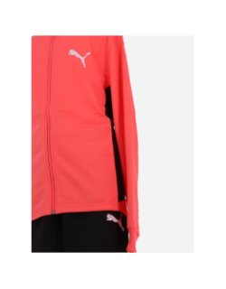 Ensemble de survêtement back to school rose et noir fille - Puma