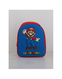 Sac à dos super mario bleu et rouge enfant - Mario