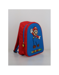 Sac à dos super mario bleu et rouge enfant - Mario