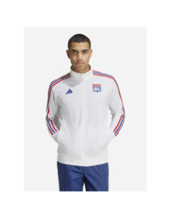 Veste entrée pelouse ol home 24/25 blanc adulte - Adidas