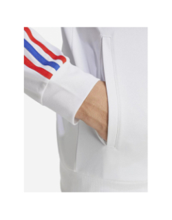 Veste entrée pelouse ol home 24/25 blanc adulte - Adidas