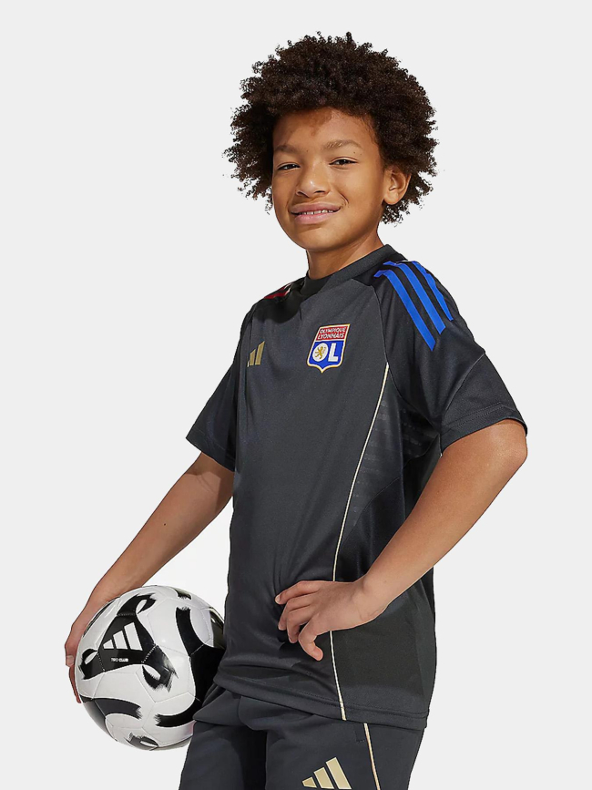 Maillot d'entrainement de football ol 25 gris enfant - Adidas