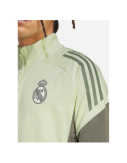 Haut d'entrainement de football real madrid 25 vert homme - Adidas