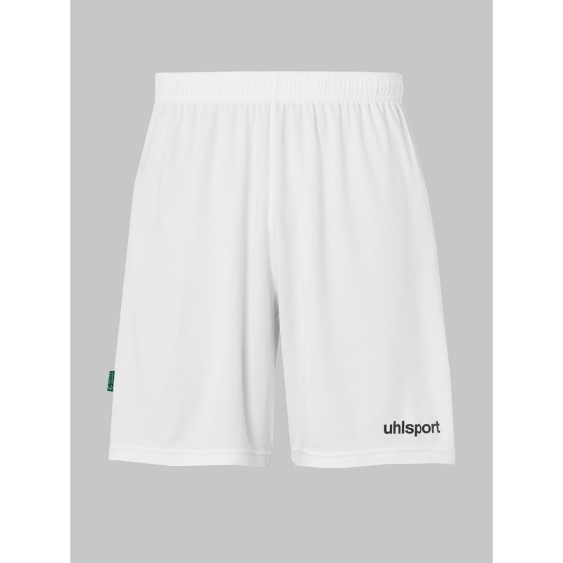 Short de football center basic blanc adulte - Uhlsport