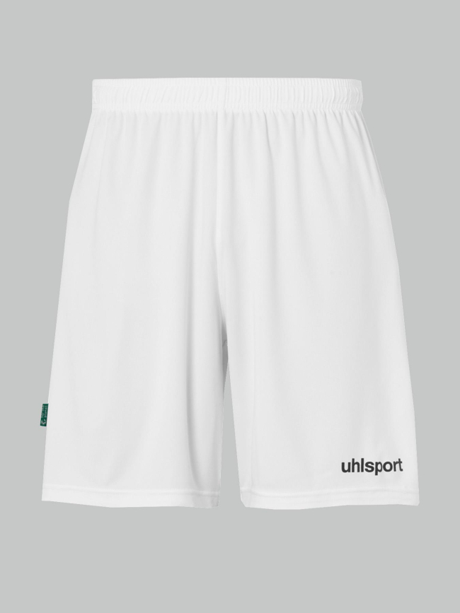 Short de football center basic blanc adulte - Uhlsport