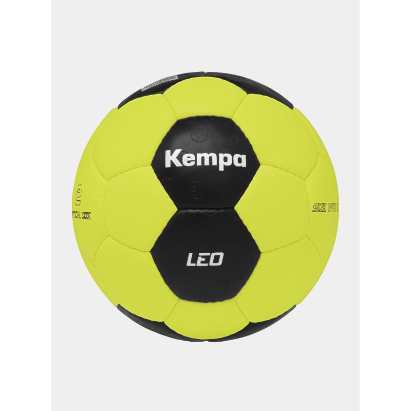 Ballon de handball leo jaune noir - Kempa