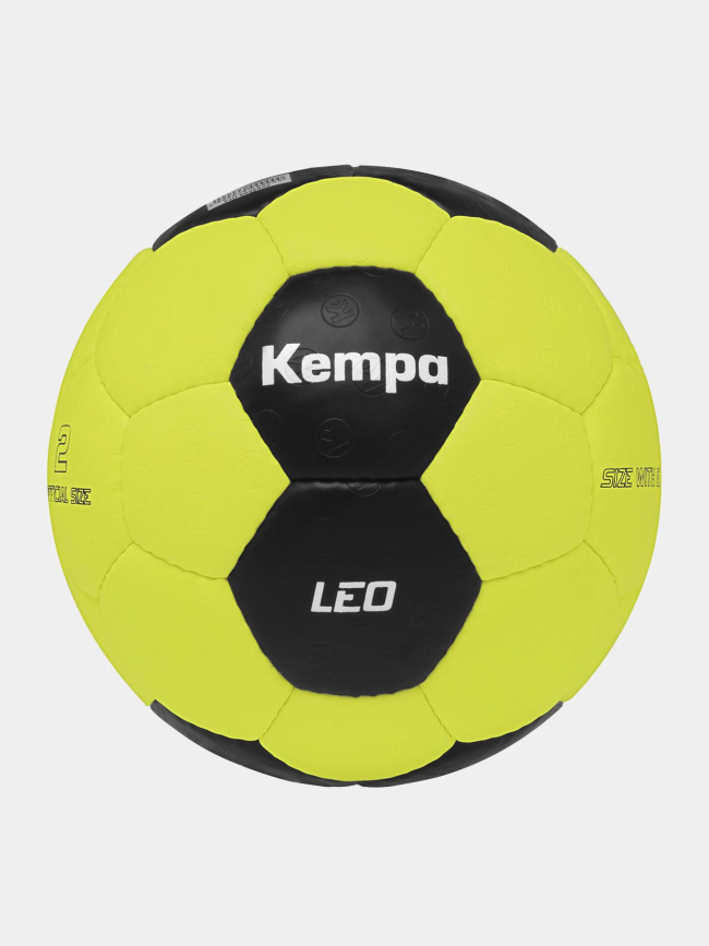 Ballon de handball leo jaune noir - Kempa