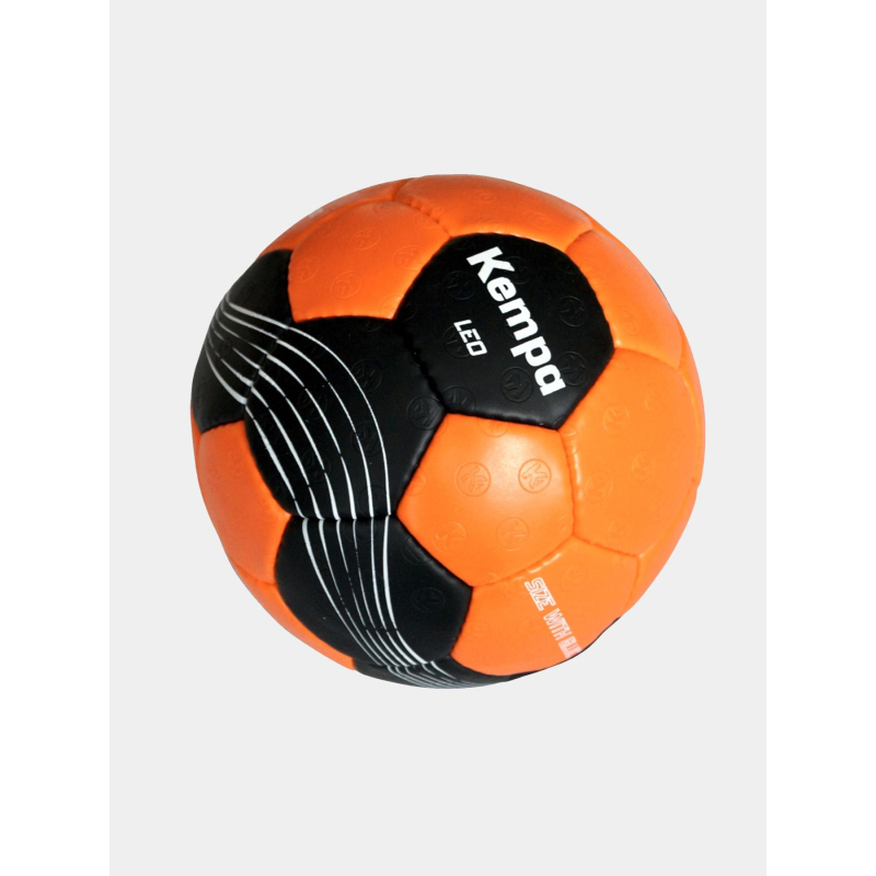 Ballon de handball leo taille 2 orange et noir - Kempa