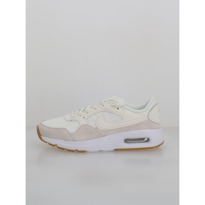 Air max baskets sc broderie blanc femme - Nike