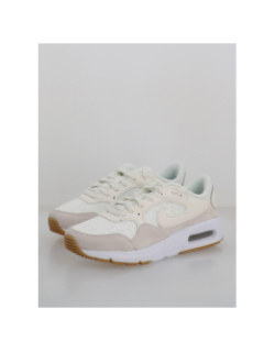 Air max baskets sc broderie blanc femme - Nike