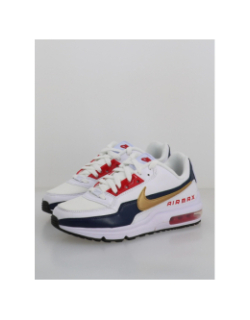 Air max baskets ltd 3 prem blanc bleu or homme - Nike