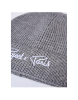 Bonnet logo signature brodé gris adulte - Project X Paris