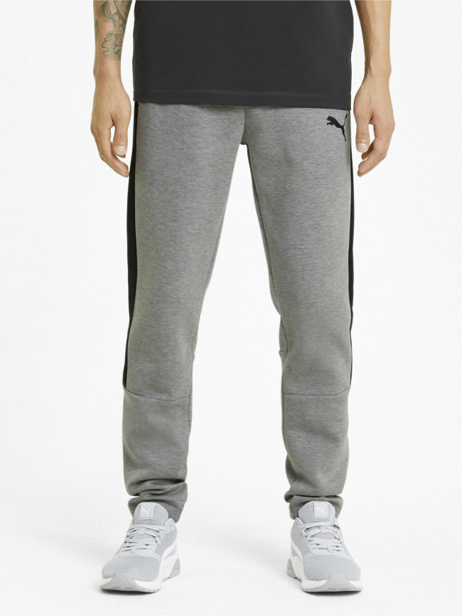 Pantalon jogging evostripe core gris homme - Puma