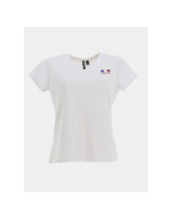 T-shirt serima liberté blanc femme - Pieces