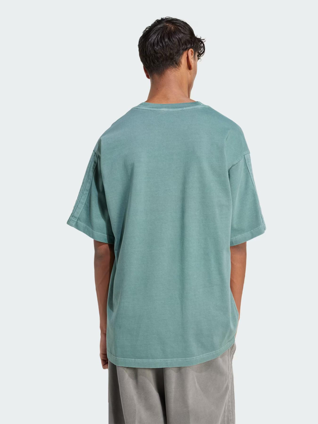 T-shirt à manches courtes délavé all szn vert homme - Adidas